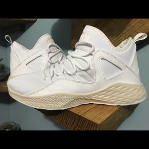 White & Cream Jordan’s🤑